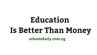Education Is Better Than Money - Opinion