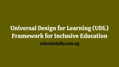Universal Design for Learning (UDL): Framework for Inclusive Education