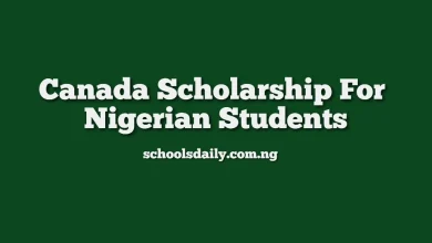 Canada Scholarship For Nigerian Students