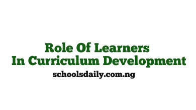 Role Of Learners In Curriculum Development